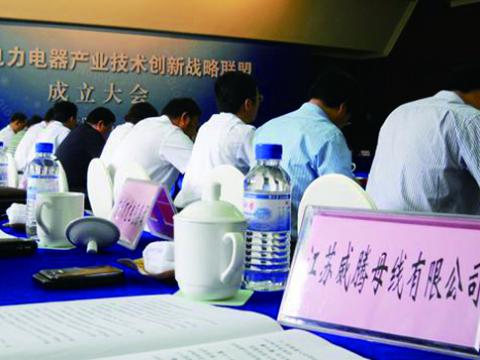 J9集团国际站母线参与江苏省电力电器产业技术创新战术联盟
